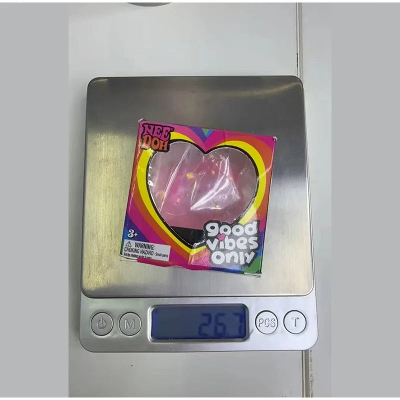Needoh Heart Shaped Stress Reliever Super Squishy