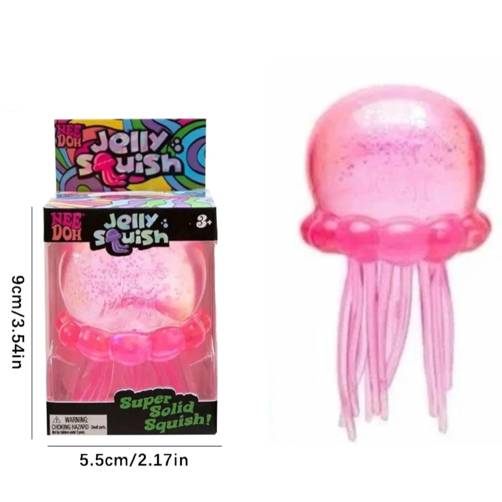 Needoh Jelly Hops Octopus Squeeze Toy