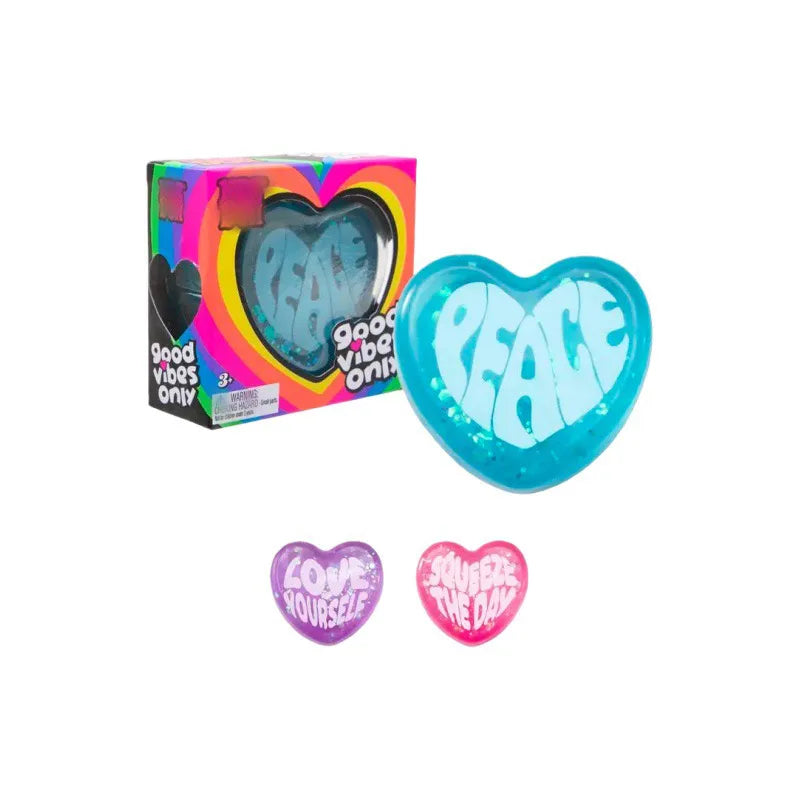 Needoh Heart Shaped Stress Reliever Super Squishy