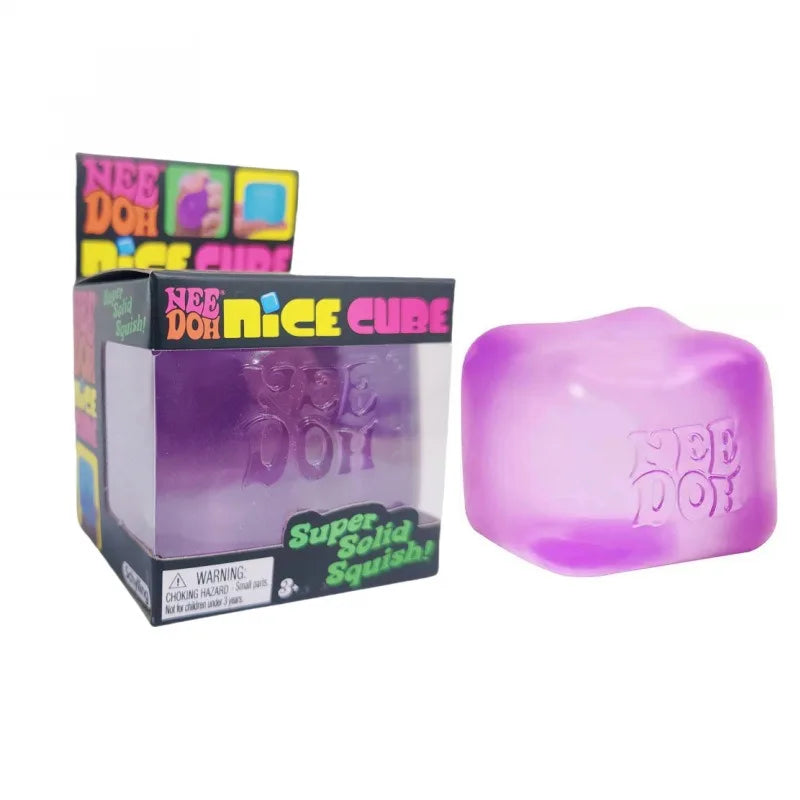 Needoh Nice Cube Sensory Squeeze Toy Squishy Fidget Toy