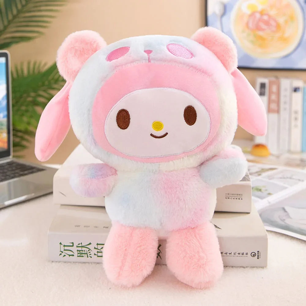 Cinnamorol hello kitty Kuromi Mymelody Kawaii Plush Toys Soft Stuffed Doll Plushie Pillow