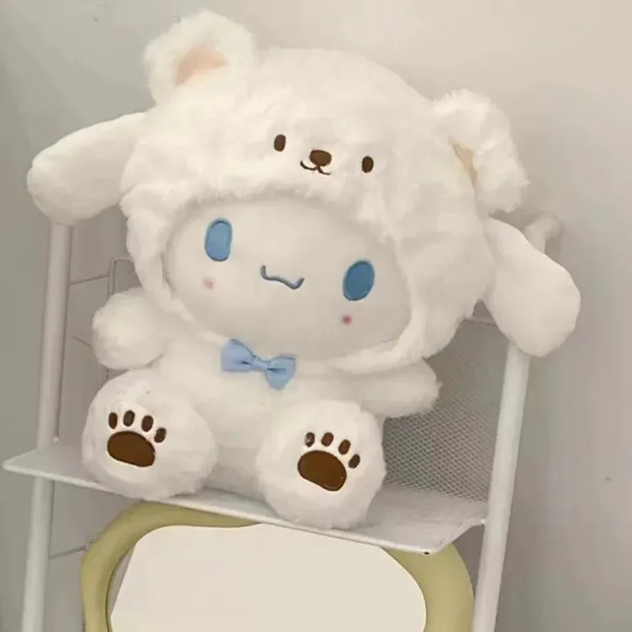 Cinnamorol hello kitty Kuromi Mymelody Kawaii Plush Toys Soft Stuffed Doll Plushie Pillow